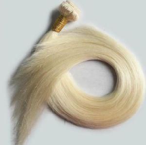 18&quot; Ombre Hair Extension #613 Tangle Free Chinese Human Hair