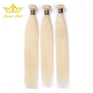 Virgin Remy Human Hair Extension of Straight 613 Straight Color with Tangle Free