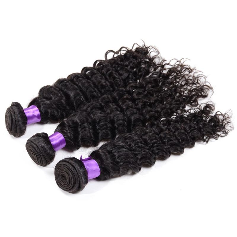Good Quality Beautiful Remy Virgin Deep Wave Human Hair Weave