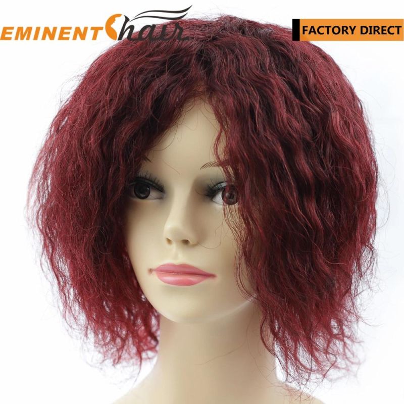Custom Made Ribbon Integration Women Virgin Hair Wig