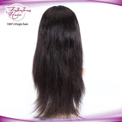 Straight Brazilian Lace Front Human Hair Wigs with Natural Hairline