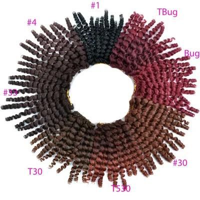 Hair Manufacturer Synthetic Hair Vendor Afro Curly Spring Twist Hair