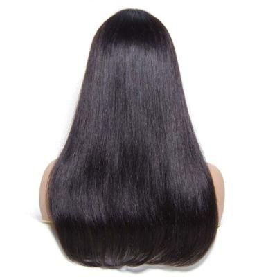 100% Best Remy Hair Straight Lace Front Wig Human Natural Hair