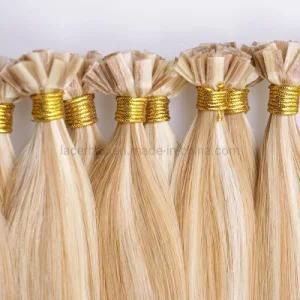 Keratin Hair I Tip Nail Natiral Remy Brazilian Human Hair Extension