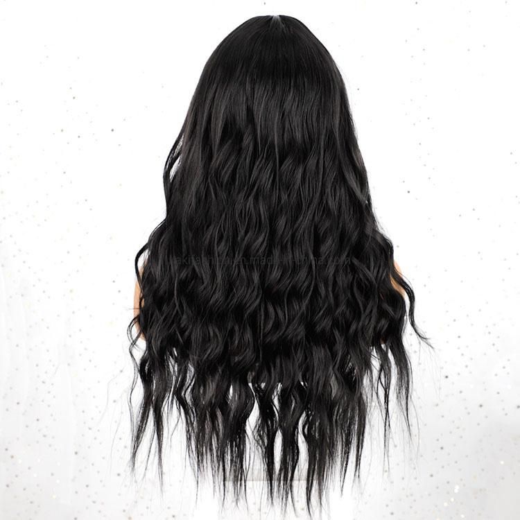 Top Quality Lace Front Synthetic Wig Heat Resistant Long Body Wave Synthetic Hair Wigs