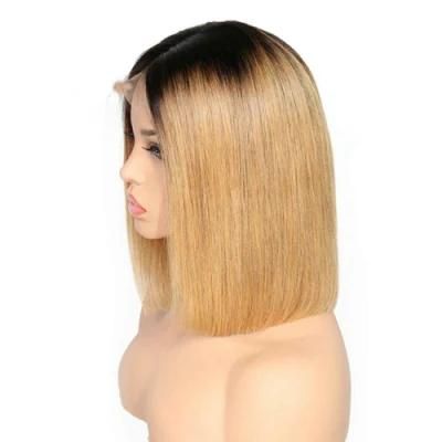 Ombre Color 1b/27# Brazilian Human Hair Bob Wig