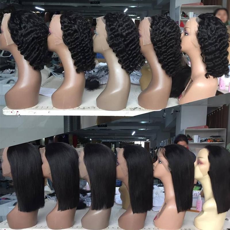 Machine Made Sew in Wig Human Hair Straight Wig Malaysian Straight Wig with Bang Natural Color for Women Glueless Wigs