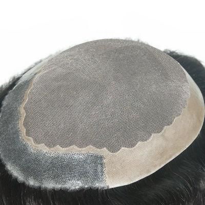 Lw226 High Quality Natural Hair Toupee