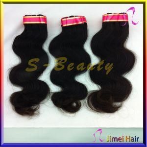 Sb High Quality Tangle Free Brazilian Human Hair Wet and Wavy Weave