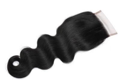 Grade 8A Brazilian Human Hair Lace Closure Body Wave16inches