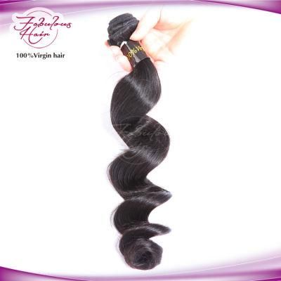 Wholesale Distributor Peruvian Remy Hair Weft Loose Wave Human Hair
