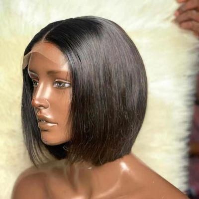 Brazilian Virgin Hair Grade 12A Bob Wigs Supplier Eight Inches Bob Wig Human Hair Wig Bob Short