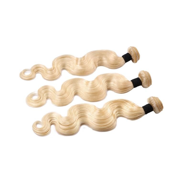 100% Human Hair, Wholsale Blonde Human Hair Bundle, Virgin Hair.