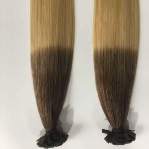 Ombre 3/613# Keratin Flat I Tip Brazilian Virgin Human Hair Extensions