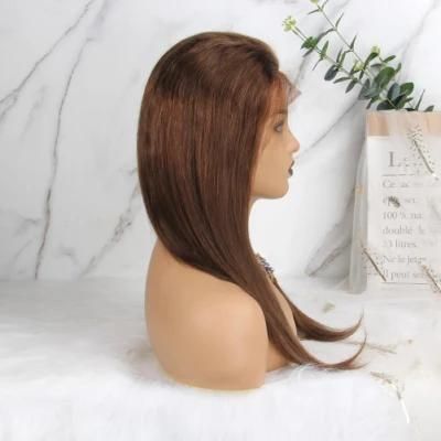 Brazilian 100% Virgin Human Hair 360 Full Lace Cuticle Aligned Straight Wig