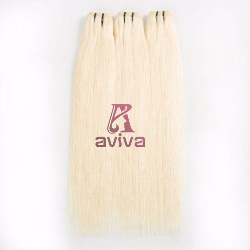 Unprocessed Brazilian Straight #613 Virgin Hair Weave Natural Color Human Hair Extension