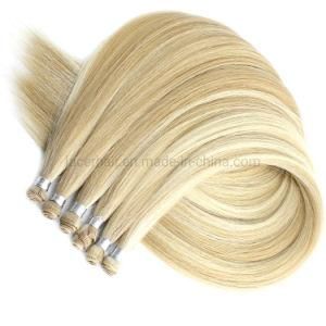 Hair Factory Indian Real Remy Natural Hand Tied Skin Weft Hair Extensions Human Hair
