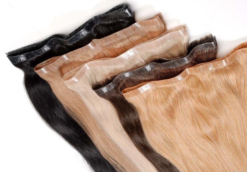 Skin Weft, Human Hair PU Weft