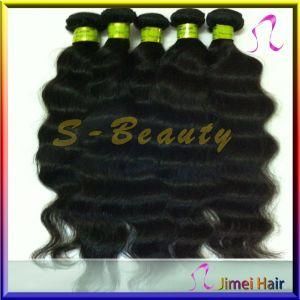 Virgin Peruvian Hair, No Shedding Natural Color Loose Wave Hair Extension (SB-P-LW)