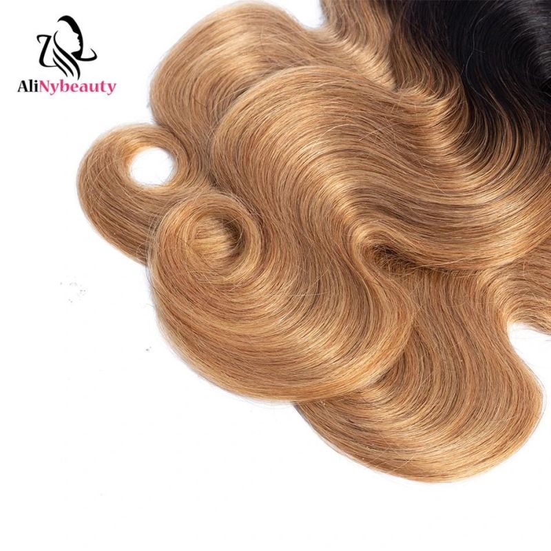 Alinybeauty New Fashion Color 1b/27 Body Wave Peruvian Hair Products