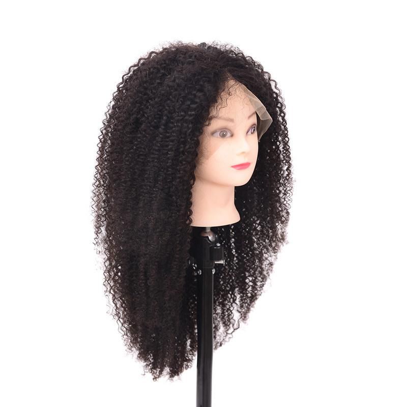 Afro Kinky Curly Lace Front Wig 8-24inch Pre Plucked with Baby Hair Brazilian Human Hair Wigs Colord Can Be Customized