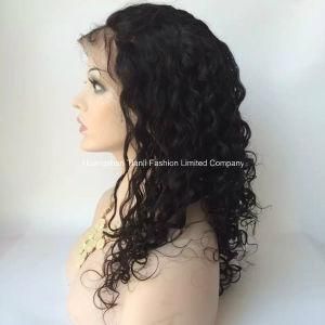 Brazilian Kinky Human Hair Full Lace Wigs for Afro American