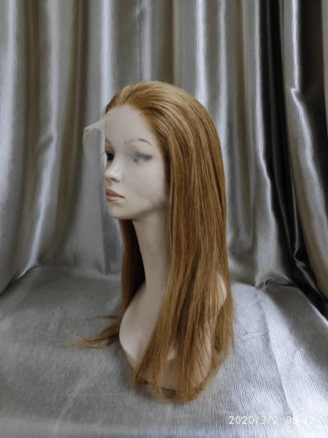 No Tangle Human Hair Full Lace Charming Silk Top Wig
