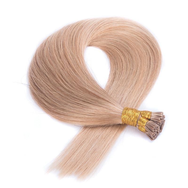 I Tip Remy Human Hair Extensions Keratin Stick in Hair Extensions