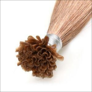 Straight Remy Stick Hair U-Tip Flat Tips Keratin Fusion Nail Tips