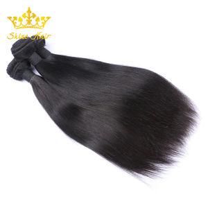 Natural Color Unprocessed Remy Brazilian Virgin Human Hair Extension of Straight