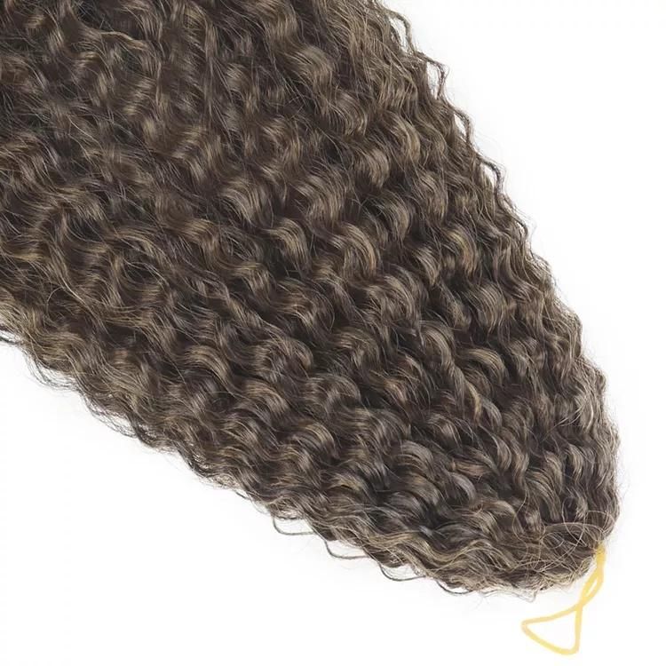 18" Crochet Braids Hair Afro Kinky Curly Synthetic Braiding Hair Extensions