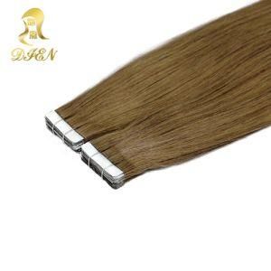 PU Weft Hair Tape Virgin Remy Human Hair Skin Weft