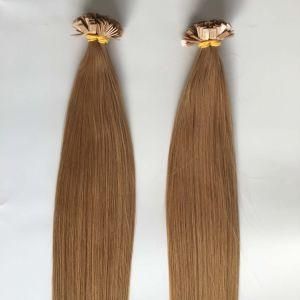 #14 Silky Straight Keratin Flat Tip Virgin Remy Human Hair Extensions