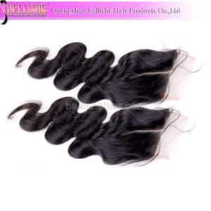 Malaysian Hair Closure 4*4 Front Lace 100% Remy Human Hair Closure