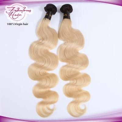 Ombre Hair 100% Human Hair Bundles 1b/613 Body Wave Hair
