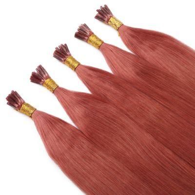 Ombre Pre-Bonded I Tip Balayage Color Cold Straight Machine Remy Stick Hair Extensions Full Head Human Hair 1g/PC