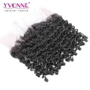 Wholesale Pre-Plucked Brazilian Human Virgin 360 Lace Frontal Kinky Curl 13.5*4 Hair