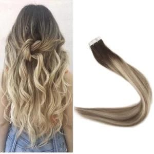 2019 Hot Sale Piano Color Tape Hair Extension