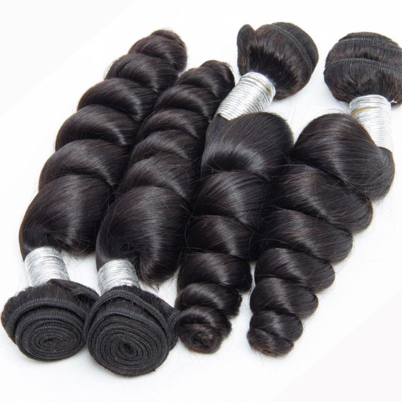 Loose Wave Human Hair Bundles 100% Human Remy Hair Brazilian Hair Weave Bundles Loose Deep Bundles