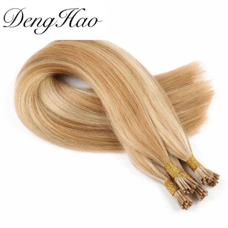 Wholesale Price 100% Raw Human I Tip Hair Extension