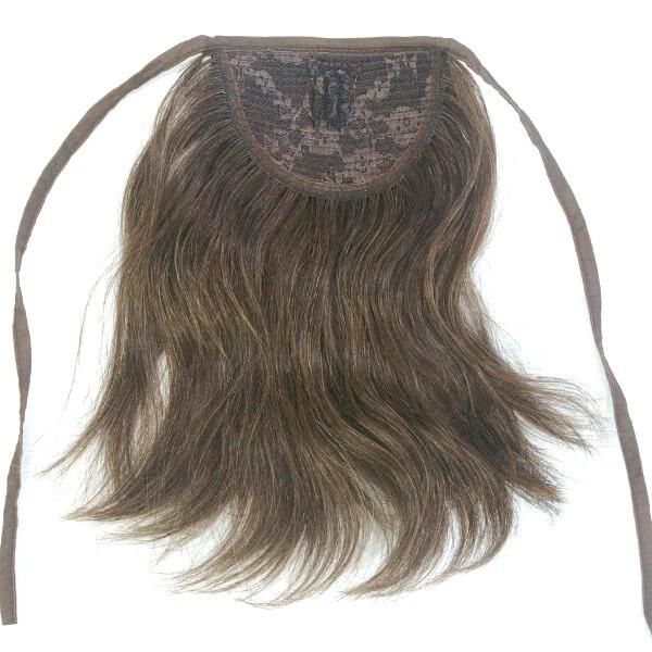 Human Hair Machine Made Hairpiece
