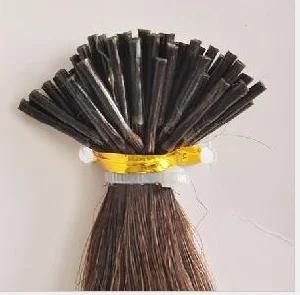 Human Hair Stick Hair Extension (I-tip hair extension)