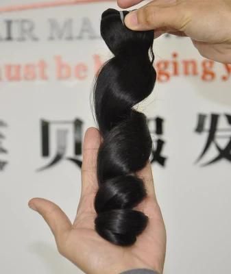 Malaysian Virgin Loose Wave Hair Extensions 100% Human Hair Weave