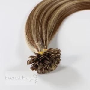 #P22-6 Virgin Remy Pre Bonded Hair Flat Tip Human Hair Extensions