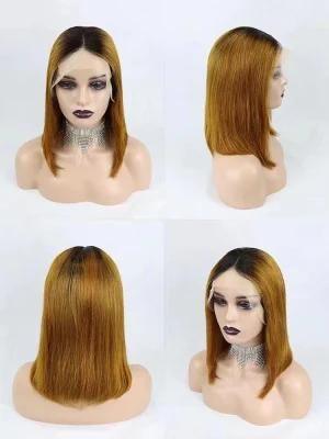Hot Selling 100% Brazilian Human Hair Full Lace Wigs