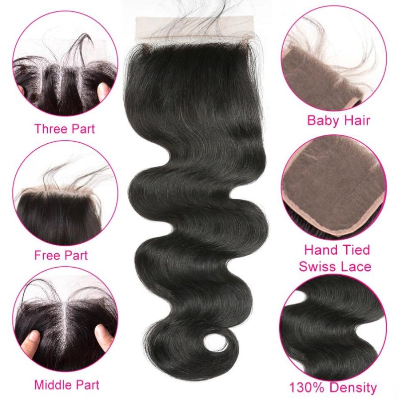 Brazilian Virgin Hair Body Wave Closure
