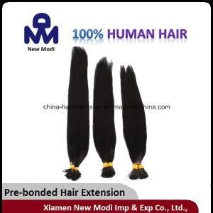 High Quality Pre-Bonded Brazilian Hair, Virgin Human Hair