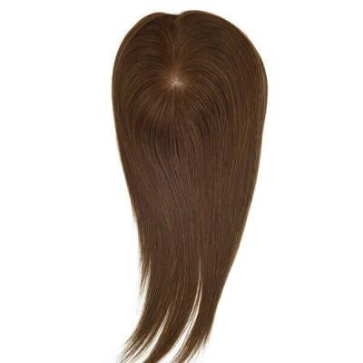 Stock Medium-Light Remy Hair Silk Top Hair Topper for Women New Times Hair
