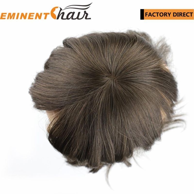 Natural Hairline Remy Hair Hair Replacement for Women