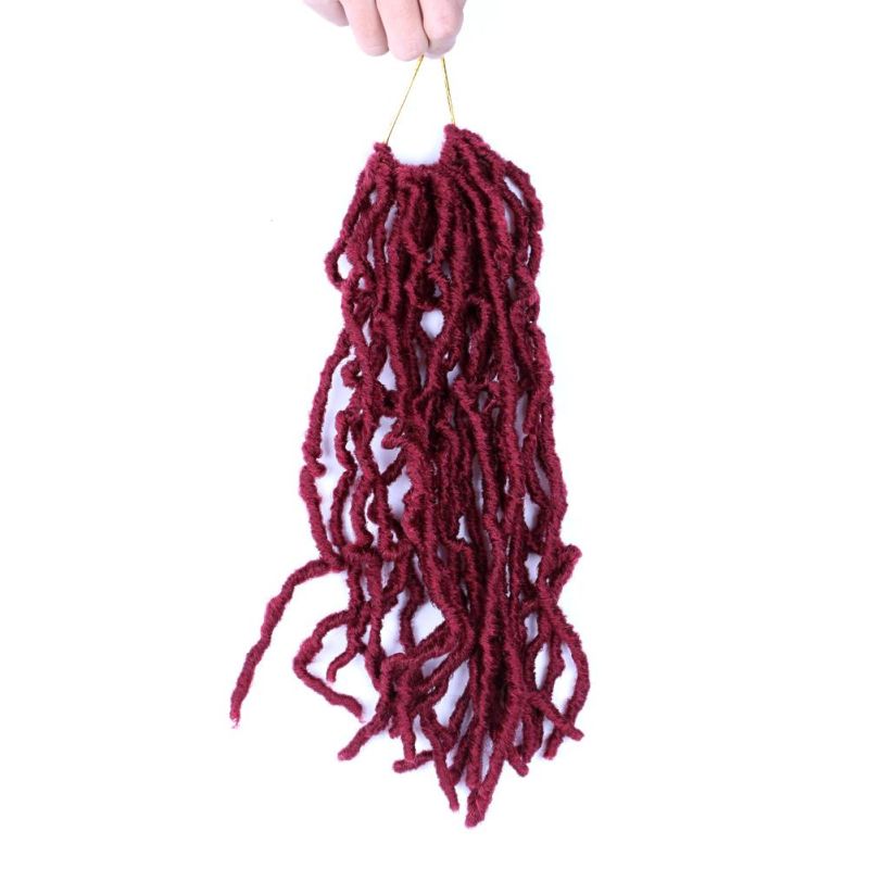 14" New Dreadlocks Nu Locs Crochet Braids Synthetic Crochet Braiding Hair Extension